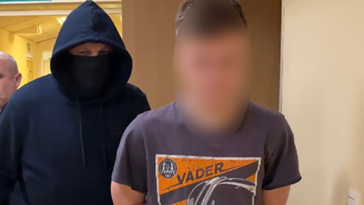 19-latek zatrzymany przez policję.