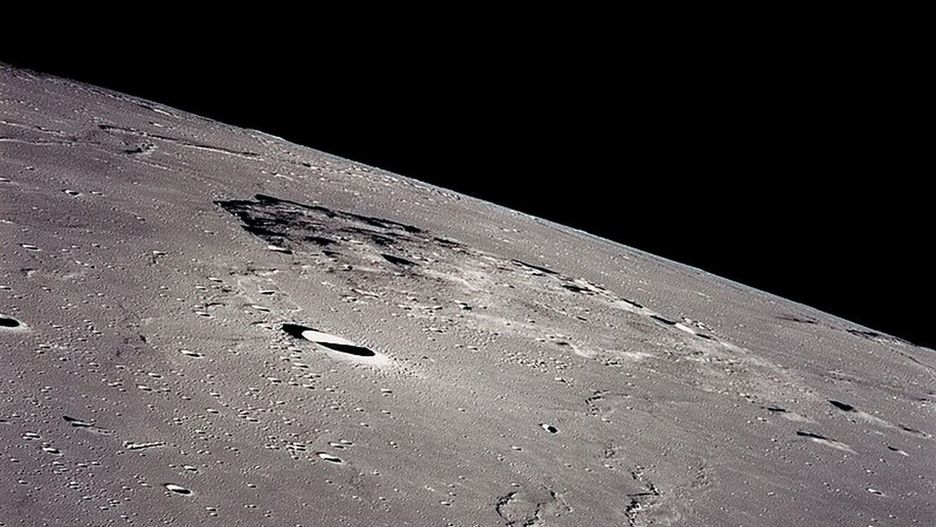 Miejsce lądowania Chang’e 5 na Księżycu widziane ze statku Apollo 15