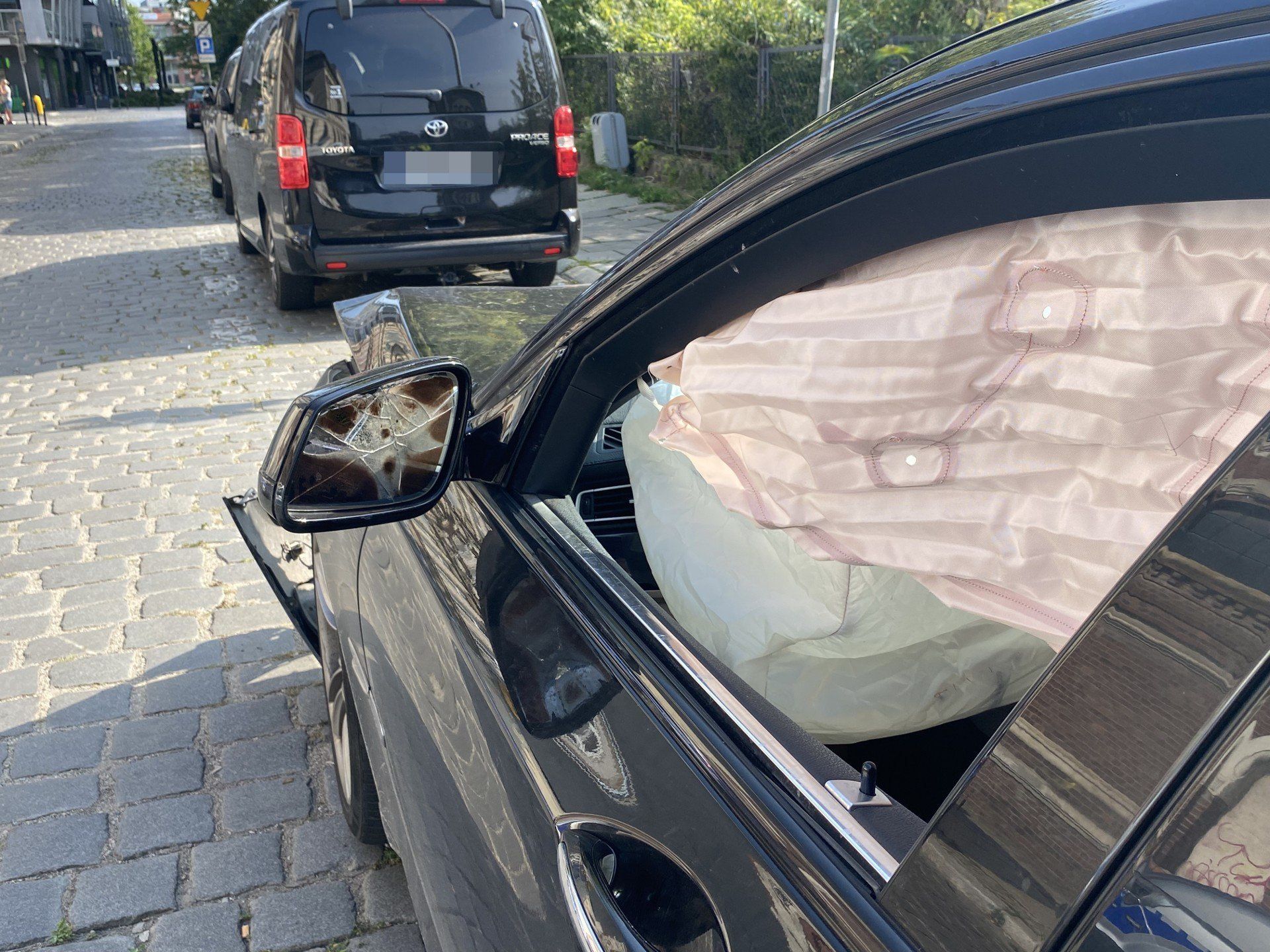 Wypadek na pl. Jana Pawła II we Wrocławiu