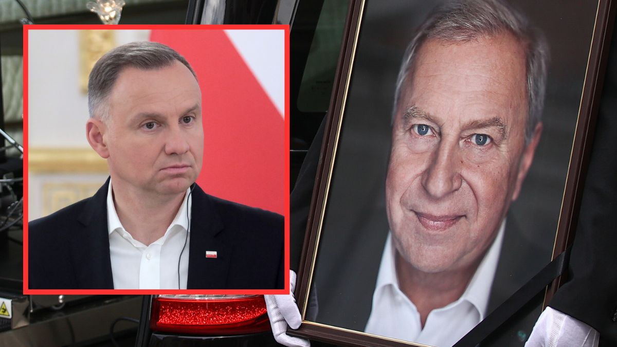 Andrzej Duda uczcił pamięć Jerzego Stuhra