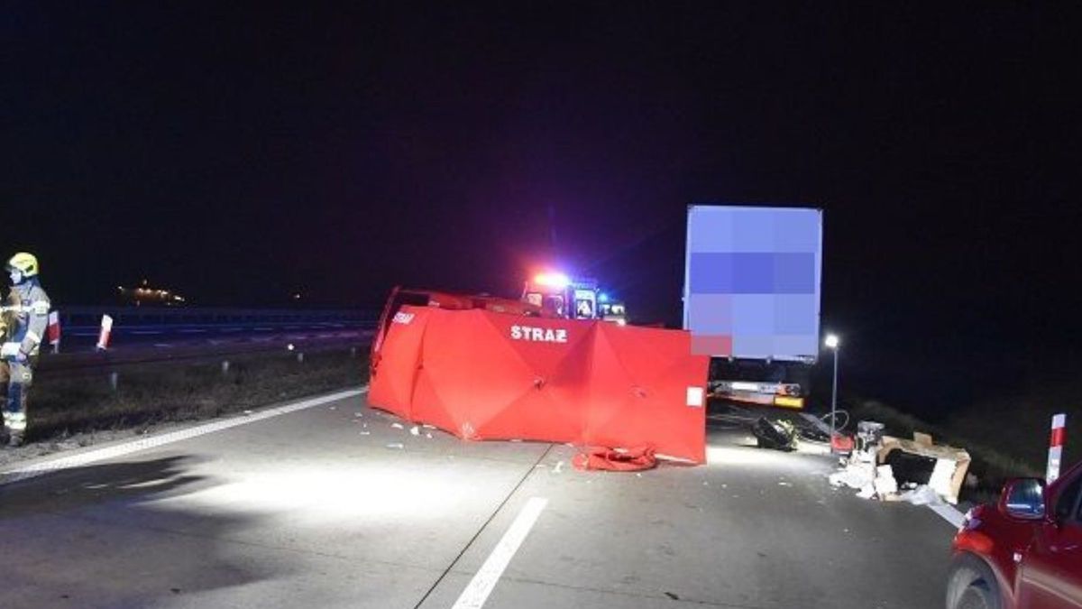 Wypadek na A4. Nie żyje 81-latek