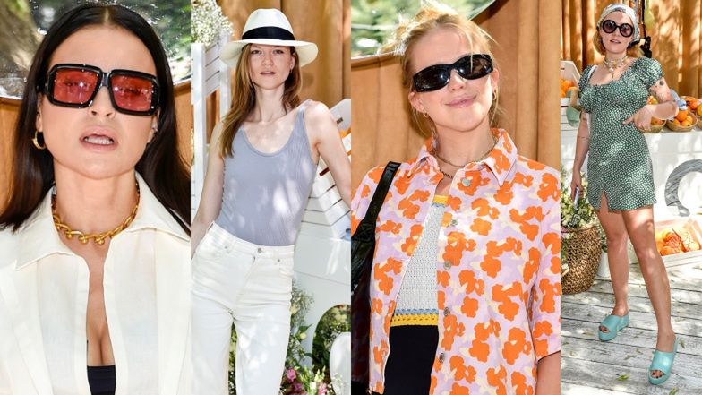 Celebrytki na imprezie marki obuwniczej