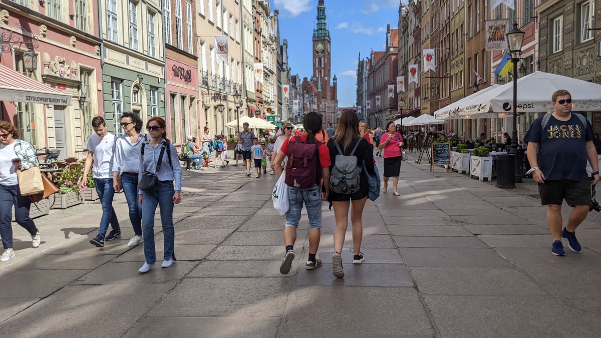 Mieszkańcy Gdańska mają szczęście - blisko nad morze i do pięknych miejsc w centrum