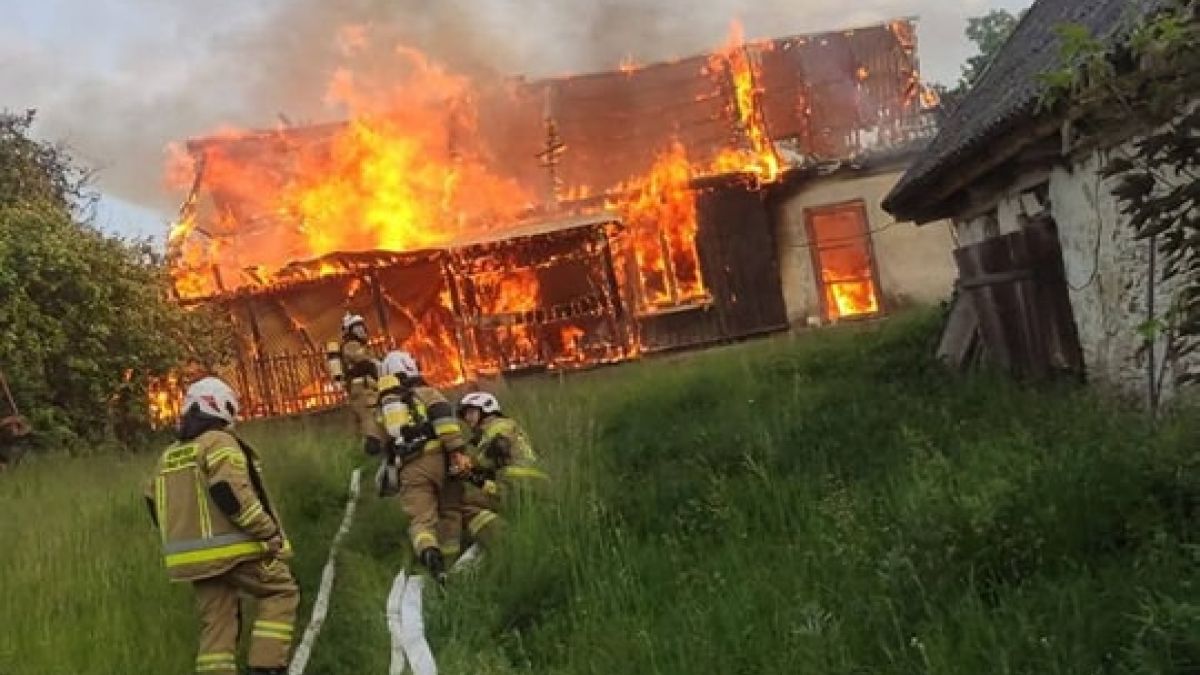 Tragiczny pożar w Jeżowcu