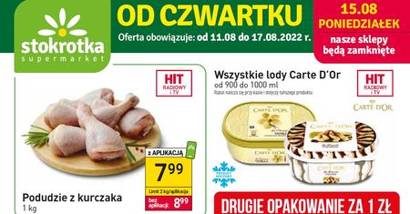 Stokrotka najnowsza gazetka od czwartku 11 sierpnia. Promocje w Stokrotka 11.08-17.08