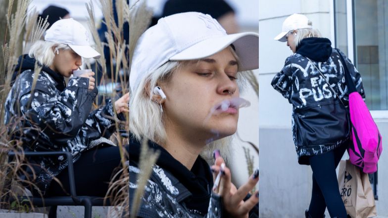 Helena Englert "przyłapana" na mieście. Niezła stylizacja?