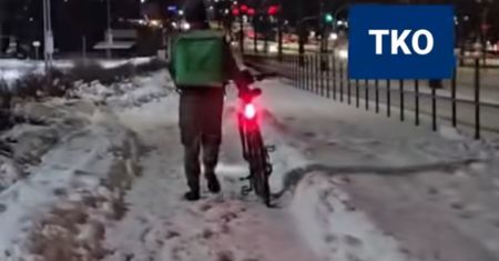 "Dają im w kość". Niesie się nagranie z Olsztyna. Nie miał wyjścia