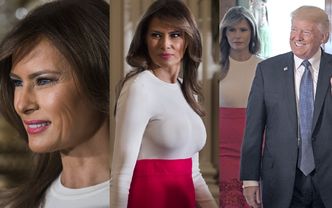 OGROMNE PIERSI Melanii Trump na spotkaniu z latynoskimi rodzinami (ZDJĘCIA)