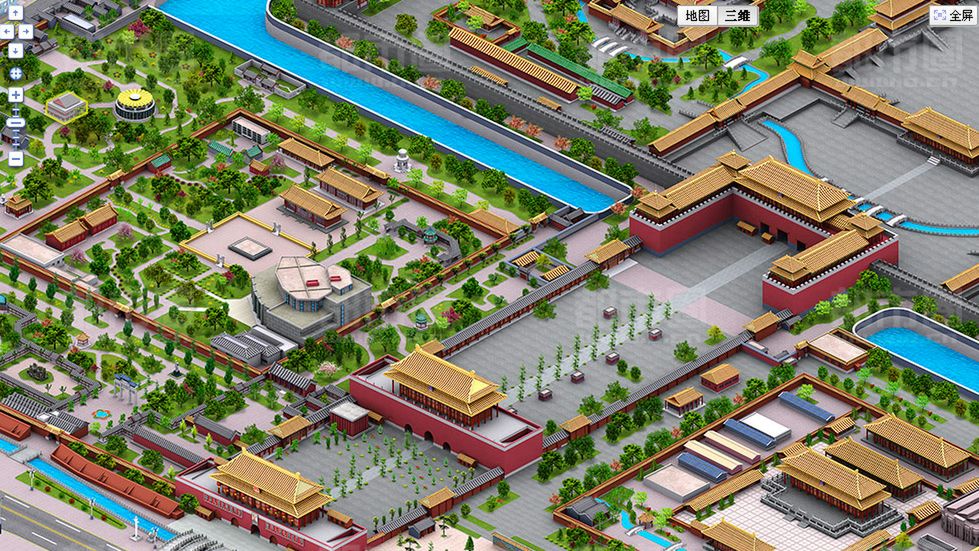 Chiński odpowiednik Google Maps wygląda jak SimCity 1