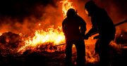 Poddębice: Pożar domu. W akcji uczestniczyły cztery jednostki