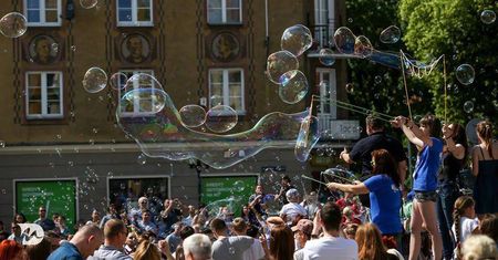 Festiwal Baniek Mydlanych w Lublinie