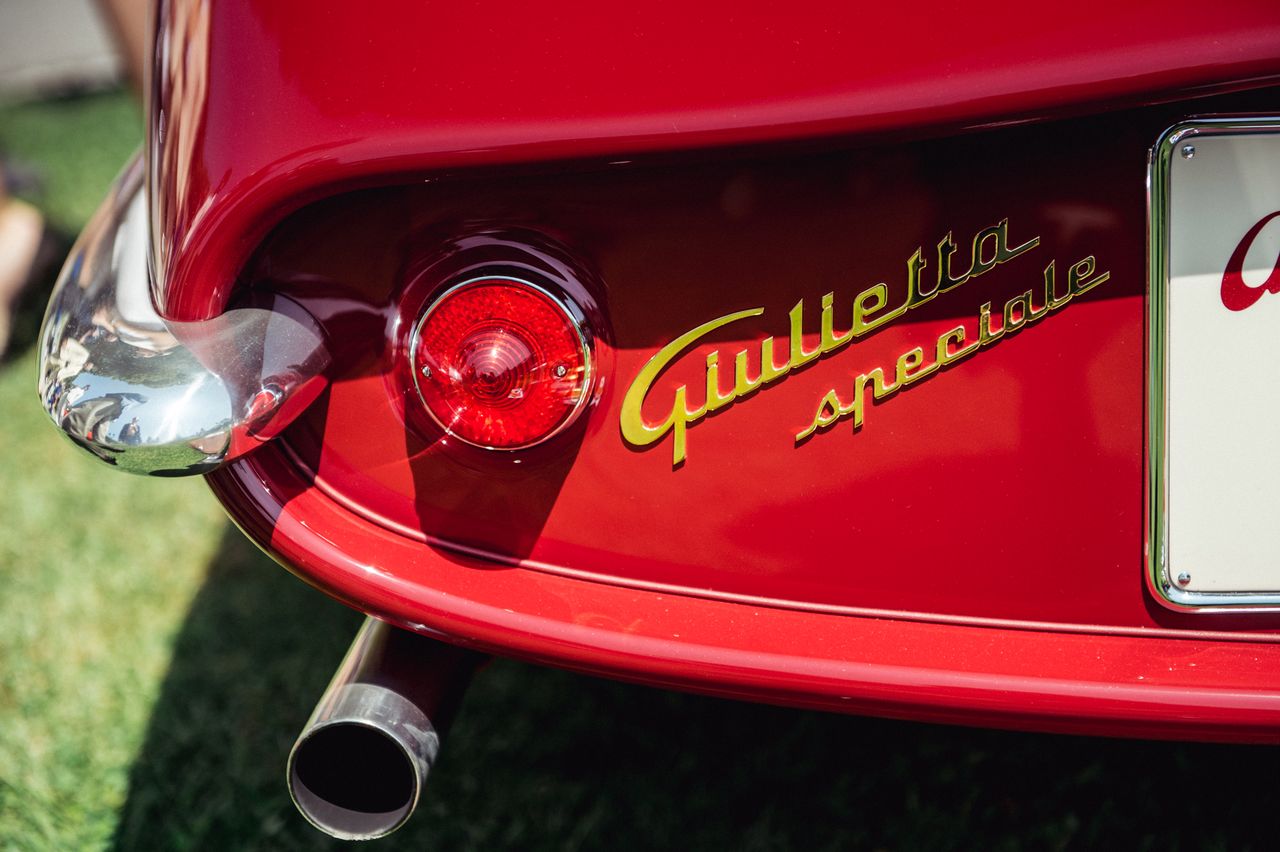 Detal - Alfa Romeo Giulietta SS Prototipo z 1957 r.