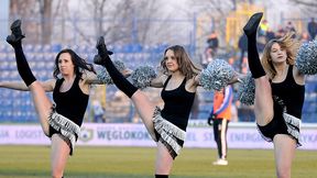 Fotorelacja: Cheerleaders na meczu Ruch Chorzów - Piast Gliwice