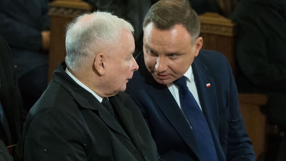 Jarosław Kaczyński i Andrzej Duda