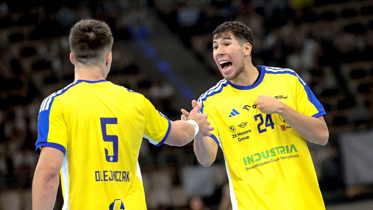 WP SportoweFakty / Paweł Piotrowski / Na zdjęciu: Michał Olejniczak i Daniel Dujshebaev