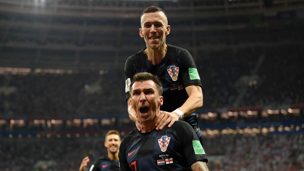 Getty Images / Dan Mullan / Na zdjęciu: Mario Mandżukić celebruje zdobycie bramki