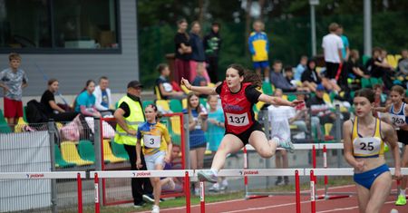 Lekkoatletyka na stadionie w Budzyniu