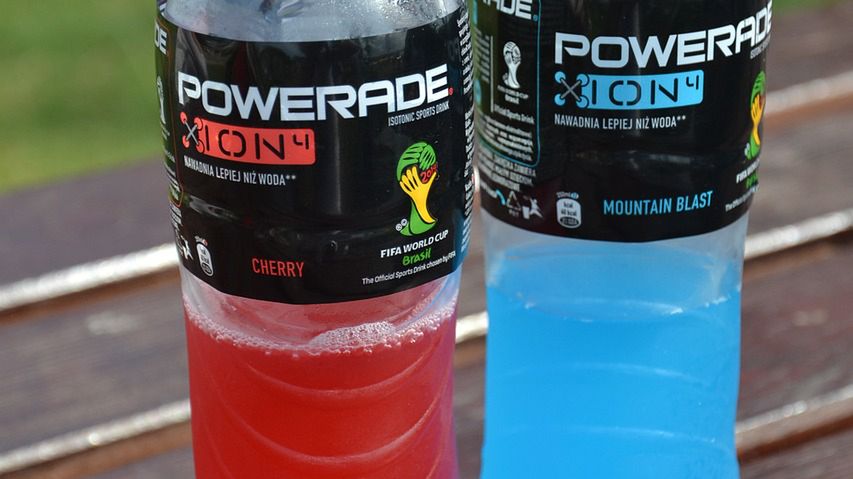 Napój Powerade (niebieski)