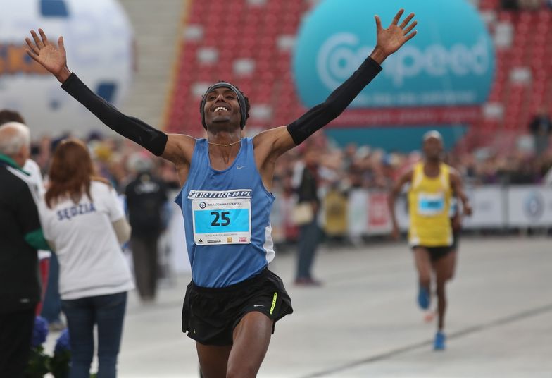 Maraton Warszawski wygrał Polak etiopskiego pochodzenia