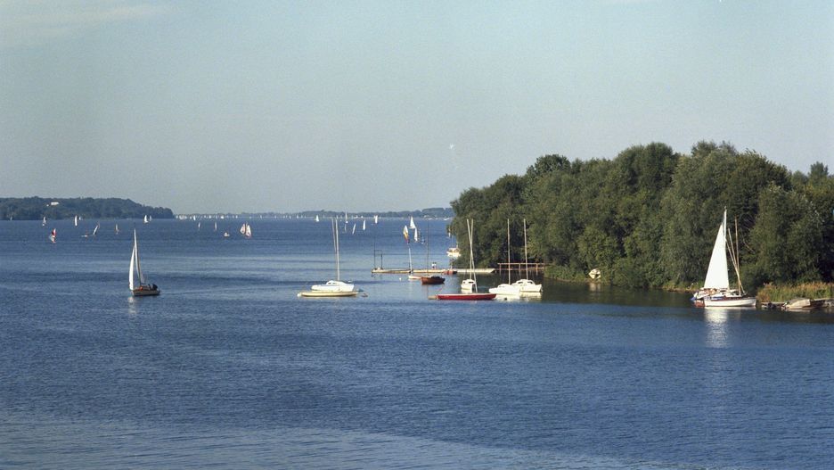 Zalew Zegrzyński w 1987 roku