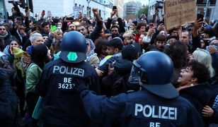Kolejna noc zamieszek w Berlinie. W ruch poszły kamienie i butelki