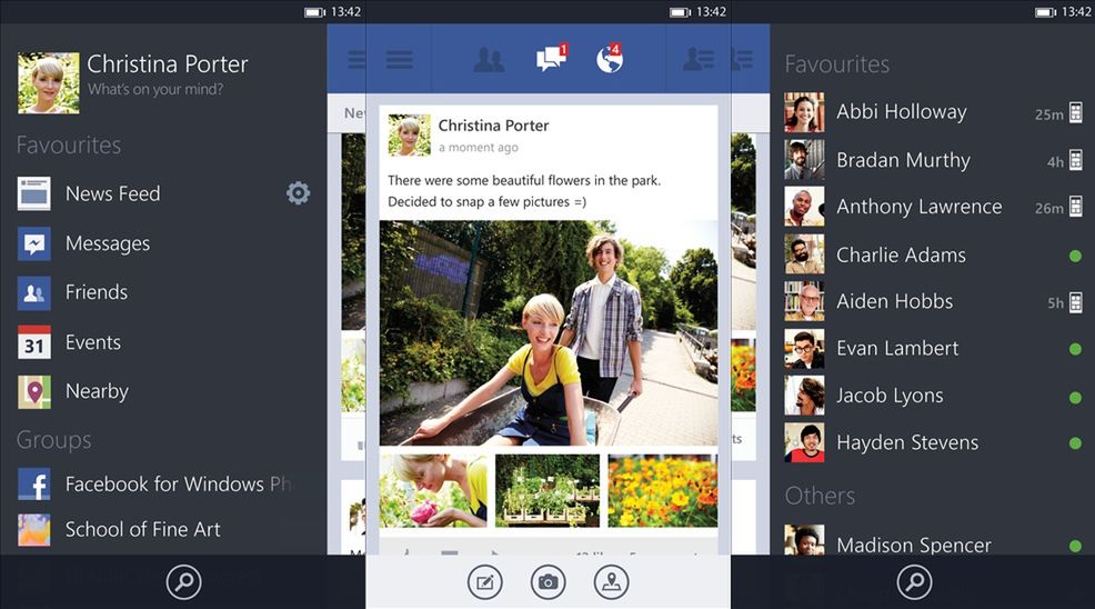 Odświeżony Facebook trafia wreszcie na Windows Phone 7.8