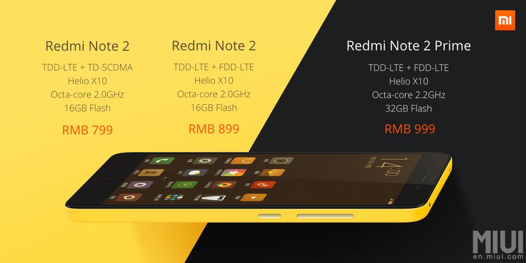 Xiaomi Redmi Note 2