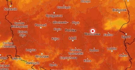 Niebywałe upały, pokazali mapę. Czekają nas tropikalne noce