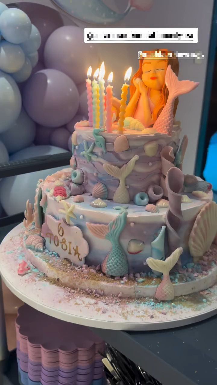 Bajkowe urodziny córki Sylwii Bomby