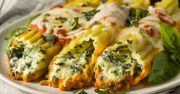 Cannelloni faszerowane kalafiorem, radicchio i serem ricotta