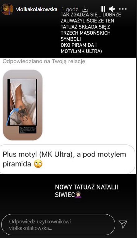 Viola Kołakowska uderza w Natalię Siwiec