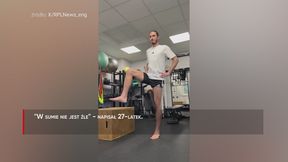 Grabara pokazał, jak walczy o powrót do zdrowia