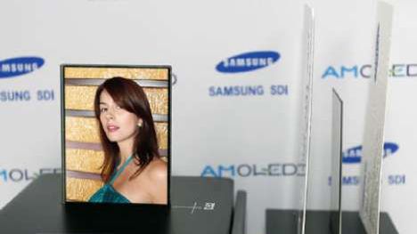 Pierwsze ekrany AMOLED Samsunga z wbudowanym czujnikiem dotyku 1