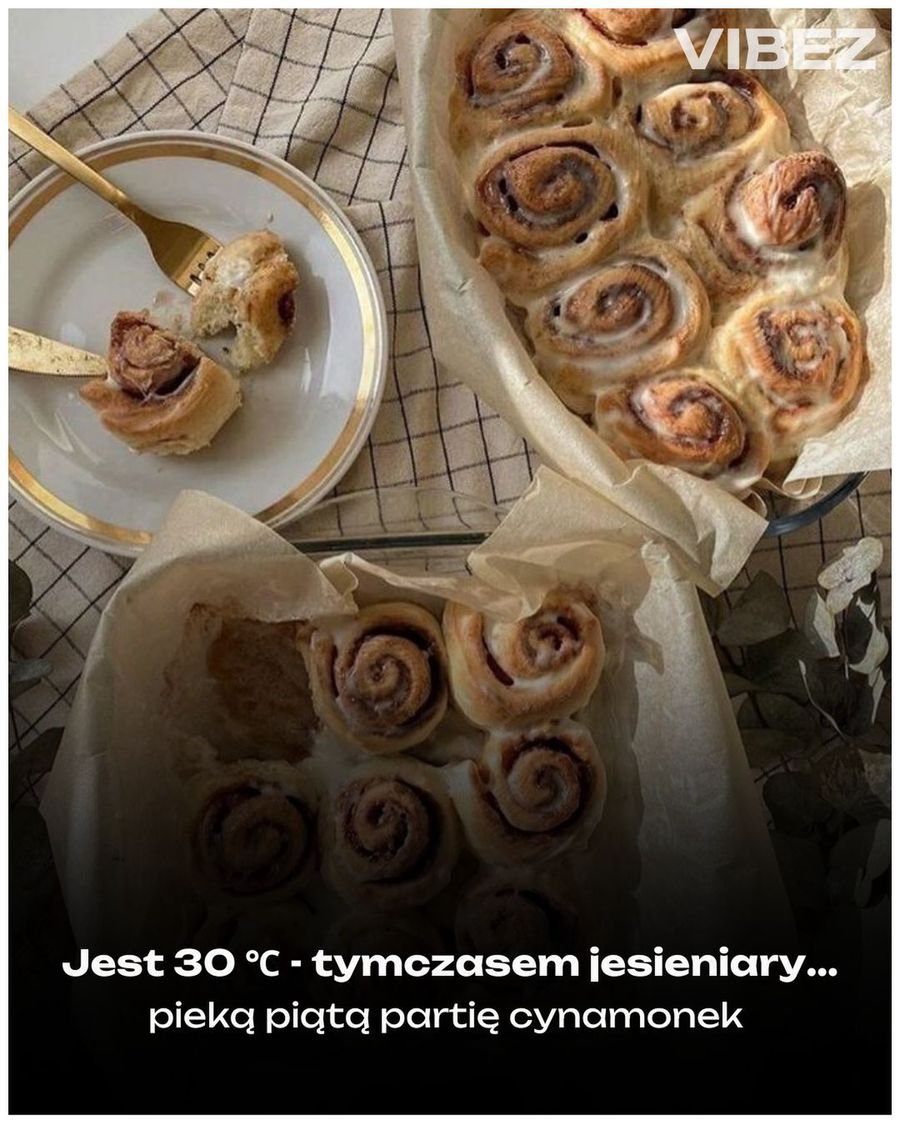 Jest 30 ℃, tymczasem jesieniary...