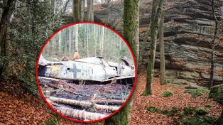 Znalazł go przypadkiem. Niemiecki samolot przeleżał tam prawie 50 lat