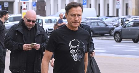 Pogrzeb Krzysztofa Banaszyka. Spójrzcie tylko na koszulkę Jacka Kawalca