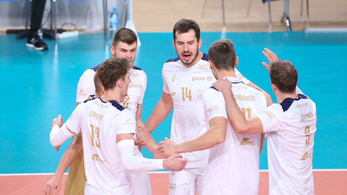 WP SportoweFakty / Justyna Serafin / Na zdjęciu: siatkarze Projektu Warszawa