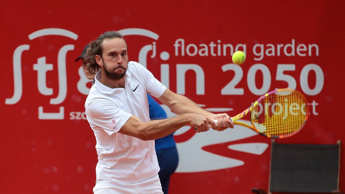 Materiały prasowe / Andrzej Szkocki / Pekao Szczecin Open / Na zdjęciu: Paweł Ciaś