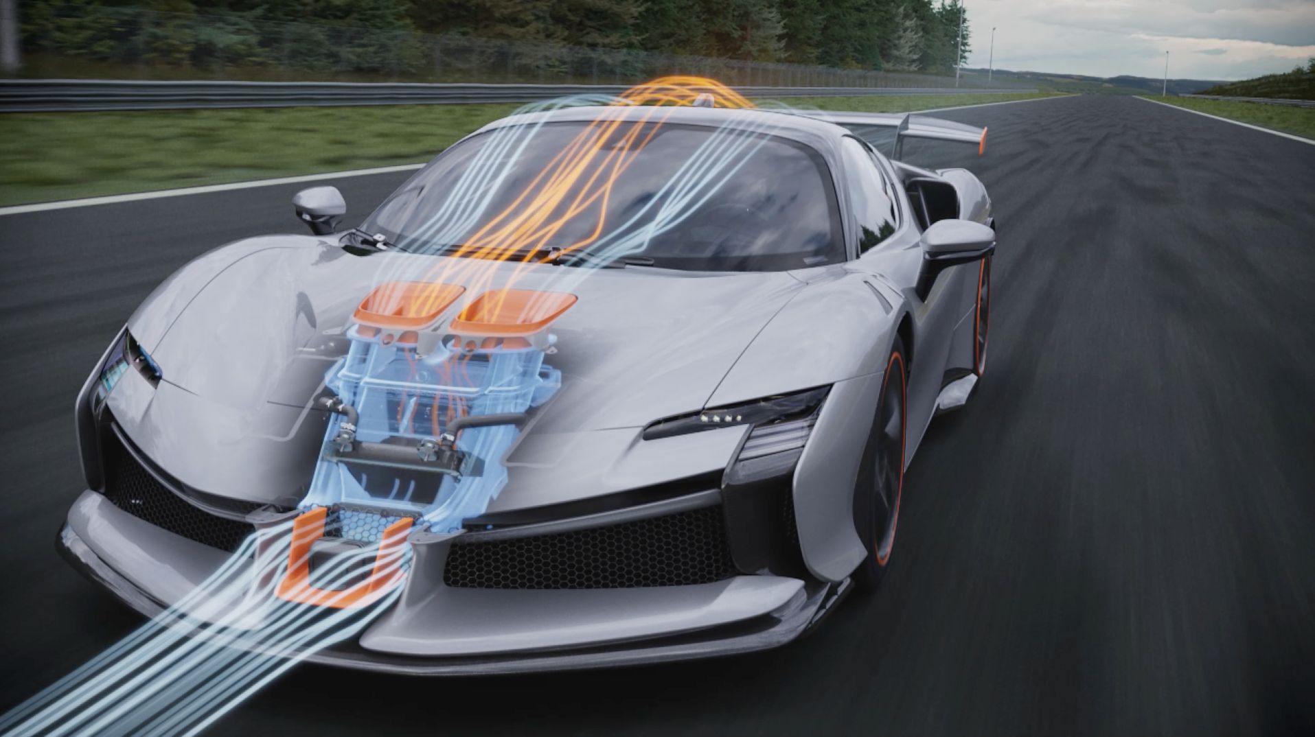 Ferrari SF90 XX Stradale - aerodynamika