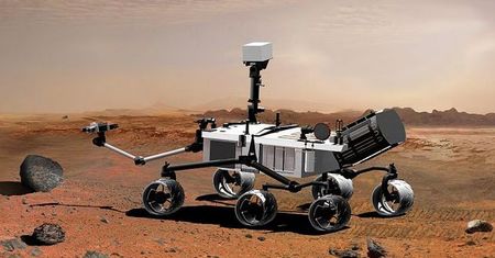 Curiosity na Marsie. Na Ziemię dotarły zdjęcia z lądowania sondy