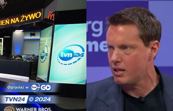 Co z TVN24 po przejęciu Warnera przez Paramount? Medioznawczyni: trudno nie uciec od obaw