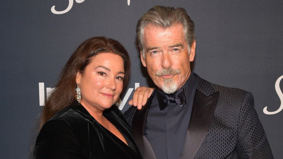 Pierce Brosnan z żoną