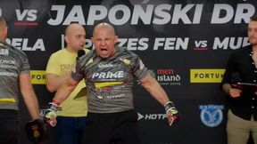 Jacek Murański naładowany energią przed walką na Prime Show MMA. To pierwsze starcie po śmierci syna