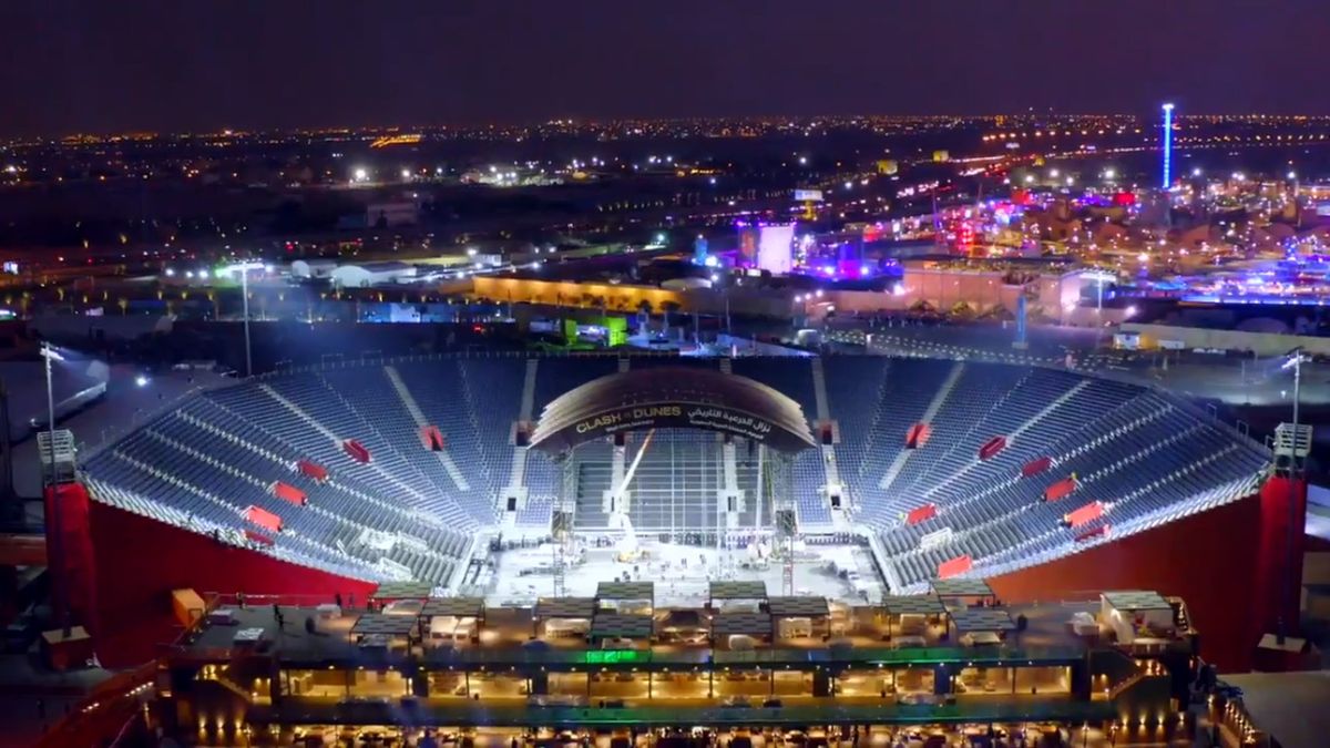 Twitter / Matchroom Boxing / Na zdjęciu: gala boksu