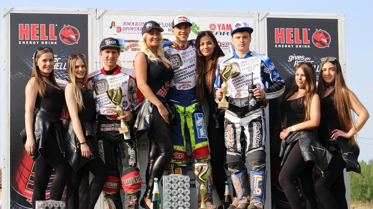 Podium 1 półfinału eliminacji SEC w Nagyhalasz