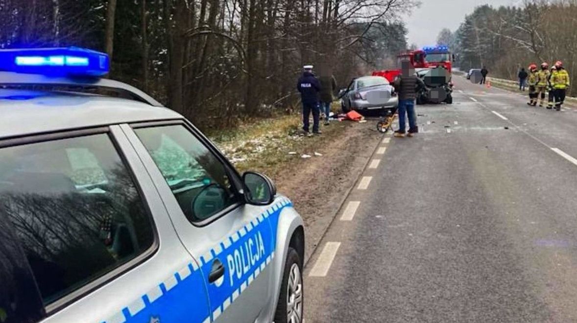 DK65. Makabryczny wypadek. Kobieta z opla poniosła śmierć na miejscu