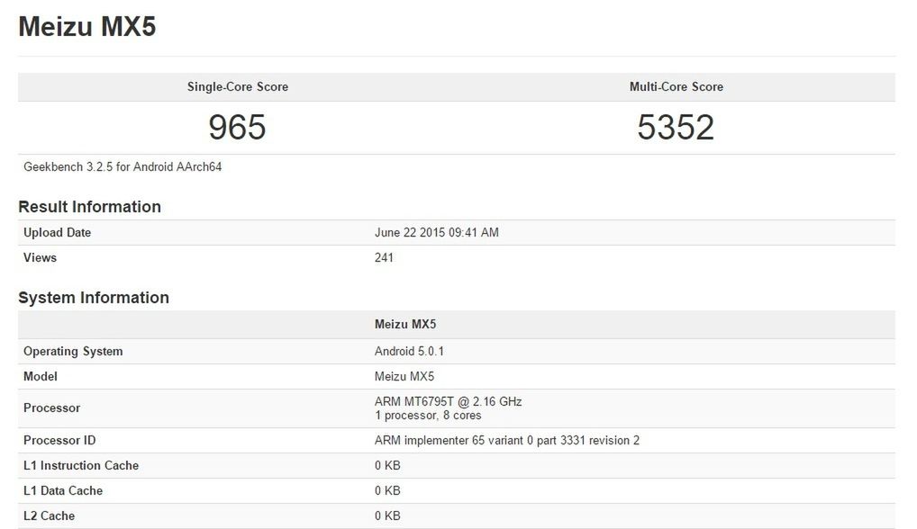 Meizu MX5 wykręca imponujące wyniki w benchmarkach. Premiera już za kilka dni? 3