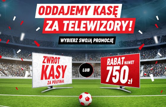 Neonet w promocji zwróci 50 proc. cen telewizorów, jeśli Polska awansuje do półfinału mundialu (wideo)