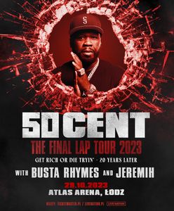 Curtis "50 Cent" Jackson ogłasza światową trasę koncertową "The Final Lap Tour 2023" świętując 20. rocznicę albumu "Get Rich or Die Tryin'"