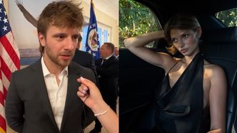 Maciej Musiał bryluje z UKOCHANĄ u ambasadora USA. Zosia postawiła na czarną mini...